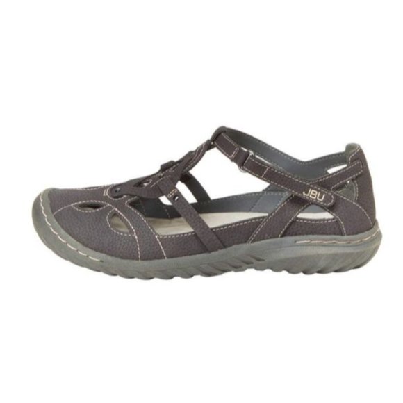 JBU By Jambu Women's Sydney Sandal/Flat Walking Shoe Sandals Charcoal Size 10M - Picture 4 of 15